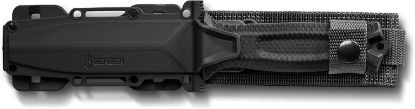Picture of Gerber Gear Strongarm - Fixed Blade Tactical Knife for Survival Gear - Black, Serrated Edge