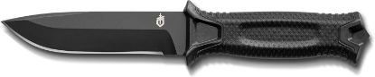 Picture of Gerber Gear Strongarm - Fixed Blade Tactical Knife for Survival Gear - Black, Plain Edge