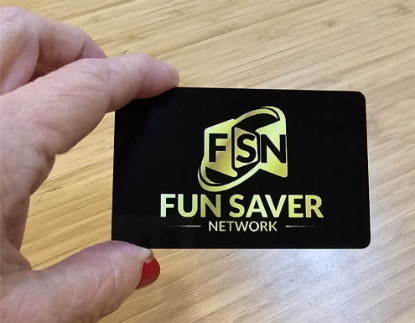 Picture of Fun Saver Network NFC "Bump" Card - with FREE SHIPPING (USA ONLY)