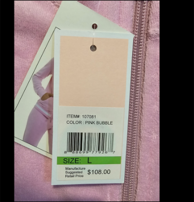 Picture of Juicy Couture Pink Track Jacket