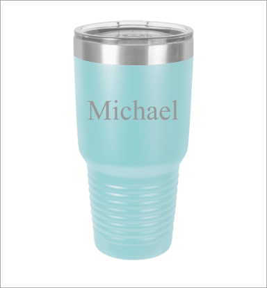 Picture of 30oz Polar Camel Light Blue Vacuum Sealed Tumbler - Personalized