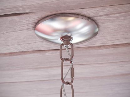 Picture of Kenroy Home Dumas 5 Light Wood Bead Chandelier