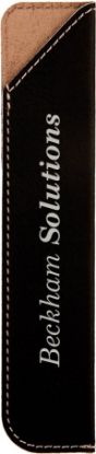 Picture of Personalized Leatherette Pen with matching sleeve