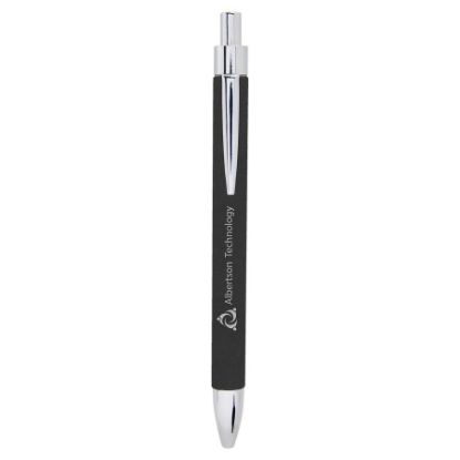 Picture of Personalized Leatherette Pen with matching sleeve