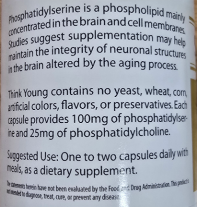 Picture of Think Young - Phosphatidylserine