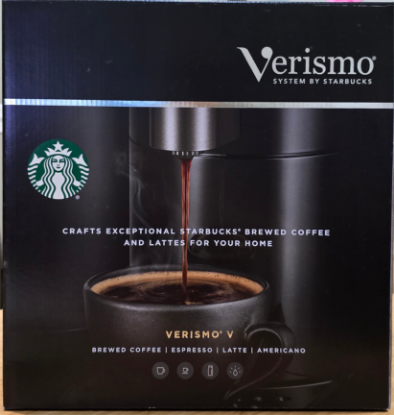 Picture of Starbucks Verismo System Coffee and Espresso Single Serve Brewer Black