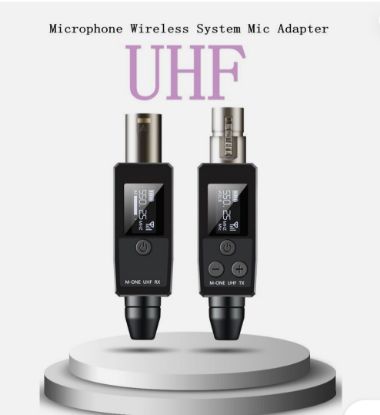 Picture of UHF microphone wireless system