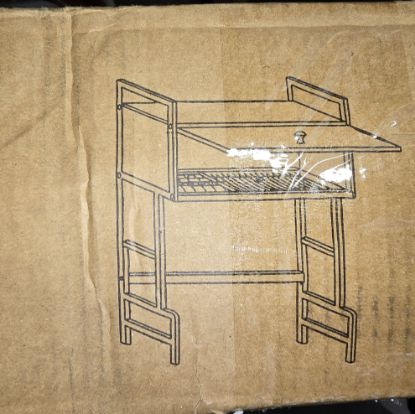 Picture of Kitchen Over Sink Shelving with Door