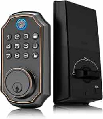 Picture of UD01F Fingerprint Deadbolt Door Lock