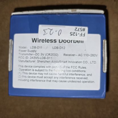 Picture of Wireless Doorbell
