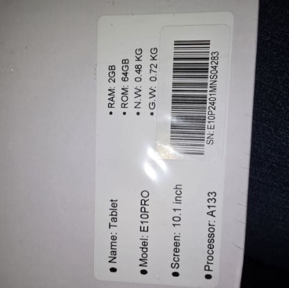 Picture of SGIN 10.1 TABLET