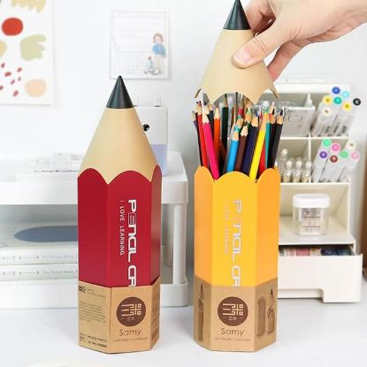 Picture of Students Pencil Shaped Pen Holder - SUPPLIES NOT INCLUDED
