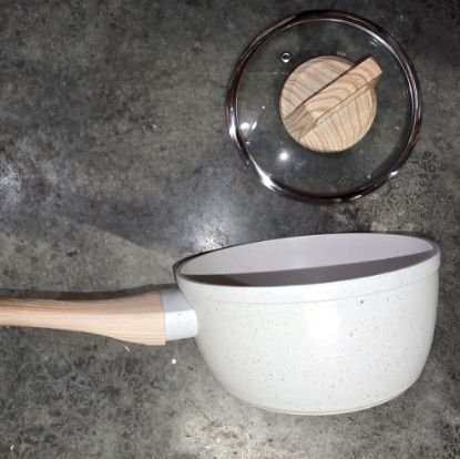 Picture of 1.5 QT GRANITE SAUCE POT WITH LID