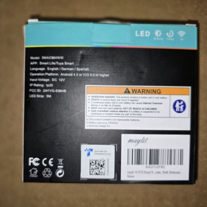 Picture of maylit 10 PCS RGB Under Cabinet Lighting Kit
