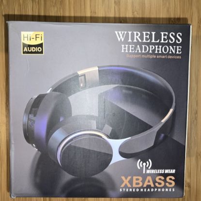 Picture of Wireless Headphone Bluetooth Over Ear Foldable Stereo Headsets XBASS (Green)