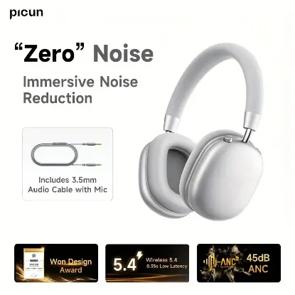 Picture of Picun F5 Wireless Hybrid Active Noise Canceling Headphones