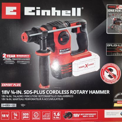 Picture of Einhell PXC 18-Volt Cordless 3/4 in. Brushless 1200-RPM Rotary Hammer W/ Variable Speed (Tool Only)