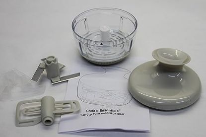 Picture of Cook's Essentials 1.25-Cup Twist and Roll Chopper (White)