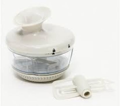 Picture of Cook's Essentials 1.25-Cup Twist and Roll Chopper (White)