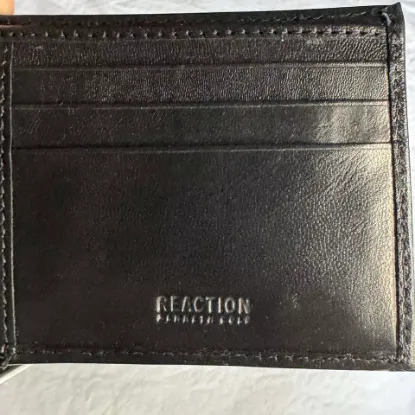 Picture of Kenneth Cole REACTION Men's Genuine Leather Bifold Wallet Black