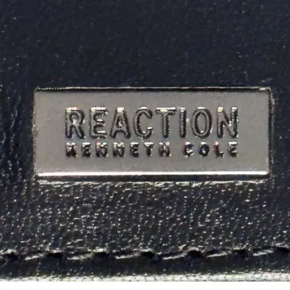 Picture of Kenneth Cole REACTION Men's Genuine Leather Bifold Wallet Black