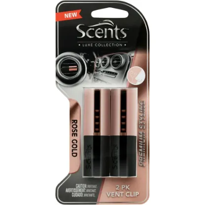 Picture of Niteo Scents Luxe Vent Clips 12 - 2 Packs – Rose Gold Air Freshener