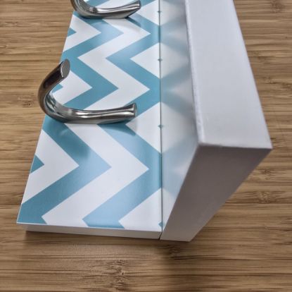Picture of Chevron Coat Rack/Shelf 20"