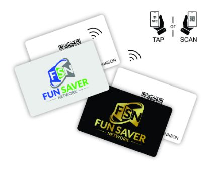 Picture of Fun Saver Network NFC "Bump" Card - with FREE SHIPPING (USA ONLY)