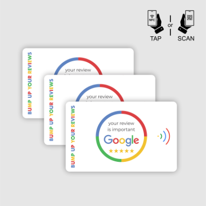 Picture of NFC Google Review Cards
