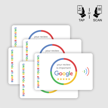 Picture of NFC Google Review Cards