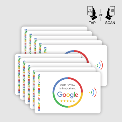 Picture of NFC Google Review Cards