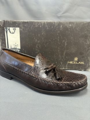 Picture of Mezlan Mens Lizard Skin Shoes