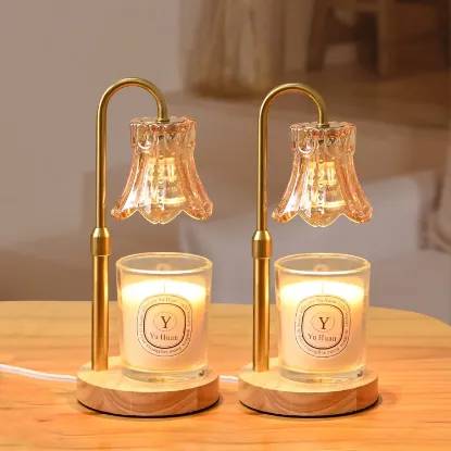 Picture of KOOSOM Candle Warmer Lamps 2-Pack, Height Adjustable Fragrance Candle Warmer