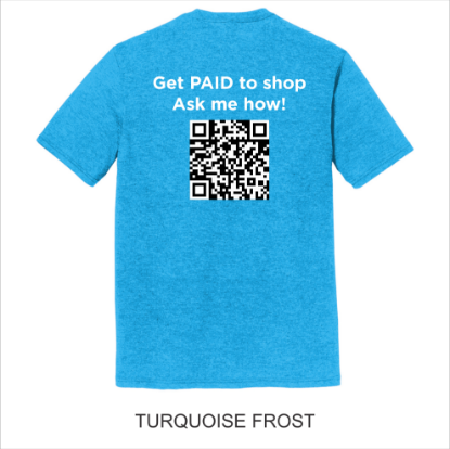 Picture of "Get Paid To Shop" District ® Perfect Tri ® Tee