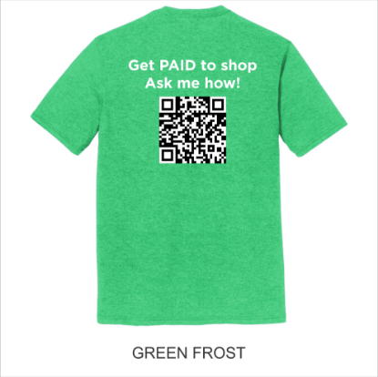 Picture of "Get Paid To Shop" District ® Perfect Tri ® Tee