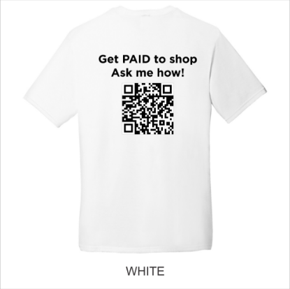 Picture of "Get Paid To Shop" District ® Perfect Tri ® Tee