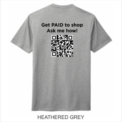 Picture of "Get Paid To Shop" District ® Perfect Tri ® Tee