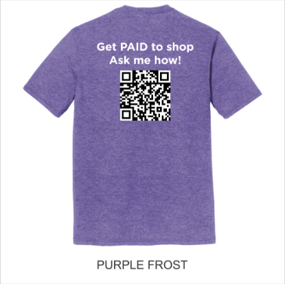 Picture of "Get Paid To Shop" District ® Perfect Tri ® Tee