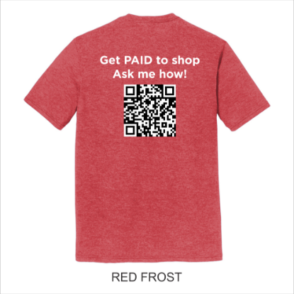 Picture of "Get Paid To Shop" District ® Perfect Tri ® Tee