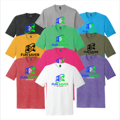 Picture of "Logo T" District ® Perfect Tri ® Tee