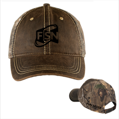 Picture of Port Authority® Pigment Print Camouflage Cap - Realtree Xtra