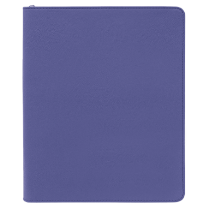 Picture of 9 1/2" x 12" Zippered Laserable Leatherette Portfolio with Notepad