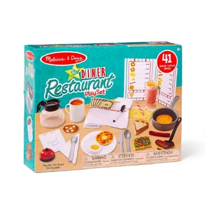 Picture of Melissa & Doug Star Diner Restaurant Play Set - 41pc