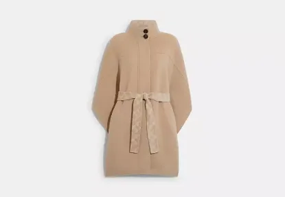 Picture of Double Face Wool Cape by Coach
