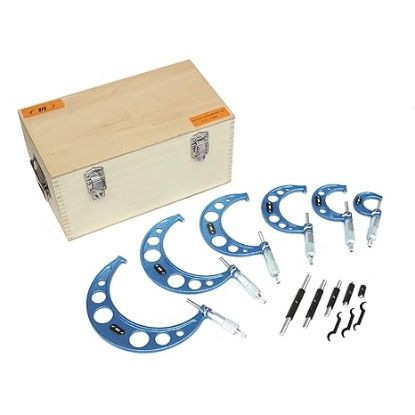 Picture of HFS(R) 0-6" Precision Outside Micrometer Set 6 PCS