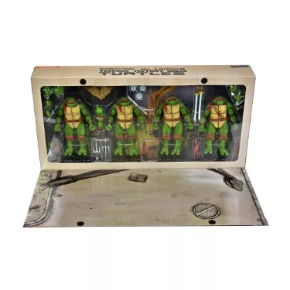 Picture of NECA Eastman and Laird's Teenage Mutant Ninja Turtles Action Figures