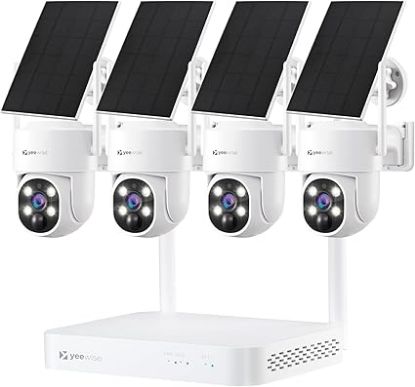 Picture of yeewise 2K Wireless Solar Security Camera System