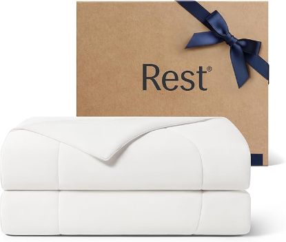 Picture of REST® Evercool® Cooling Comforter-King-Arctic White