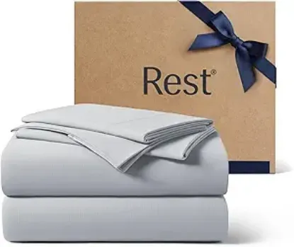 Picture of REST® Evercool®+ Cooling Sheet Set-Queen Size-Light Gray