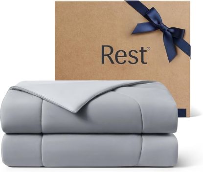 Picture of REST® Evercool® Cooling Comforter-Full/Queen-Cool Gray